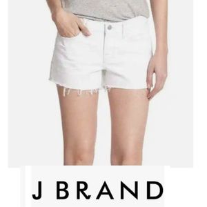 J Brand mid rise cut off shorts*